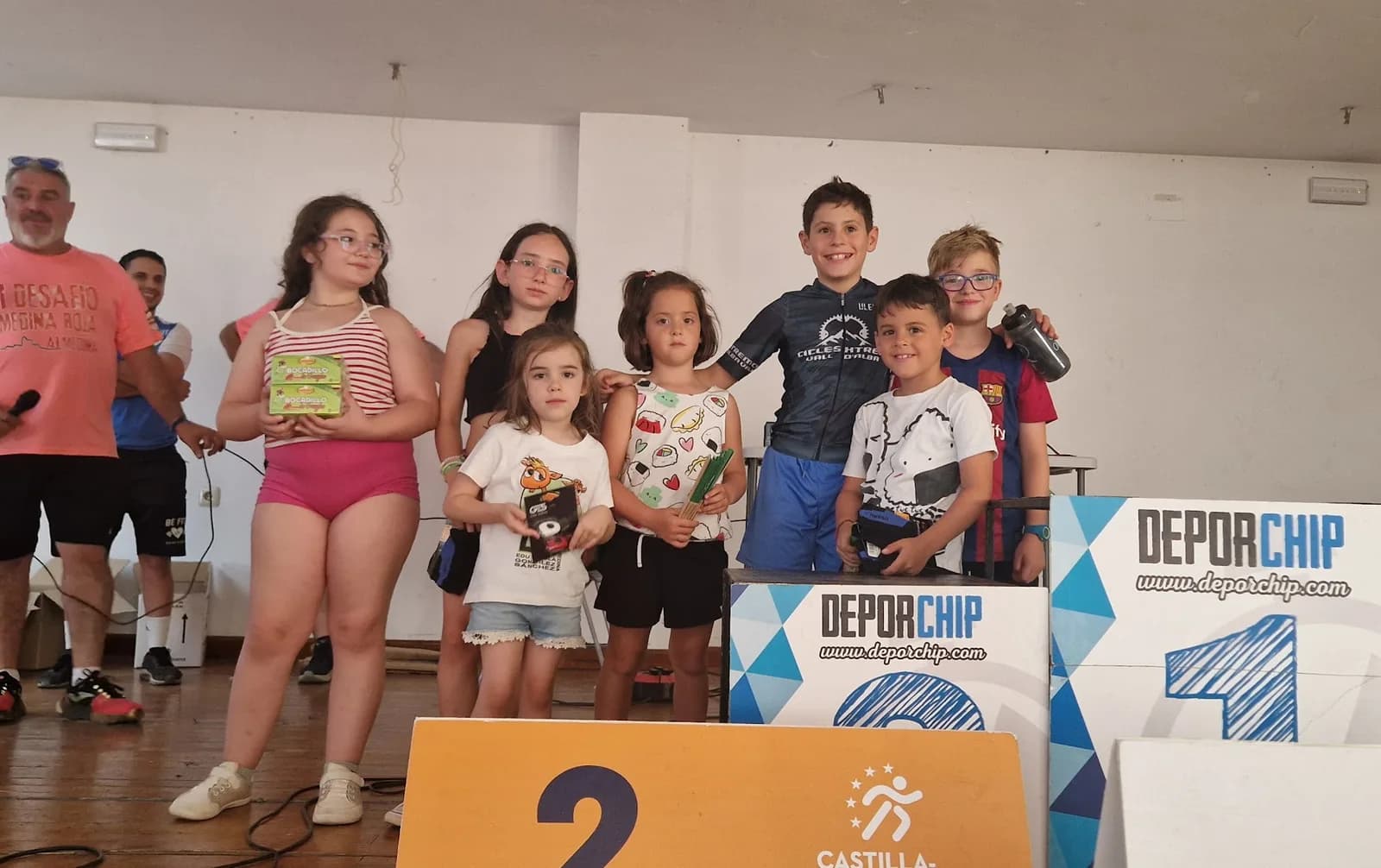 Los más pequeños, protagonistas del día